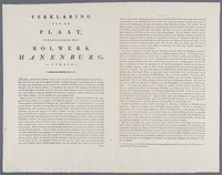 KG 08012
<br/>
Bolwerk Manenburg te Utrecht
<br/>
<em>Dietrich, Friedrich Christoph (1779-1847)</em>